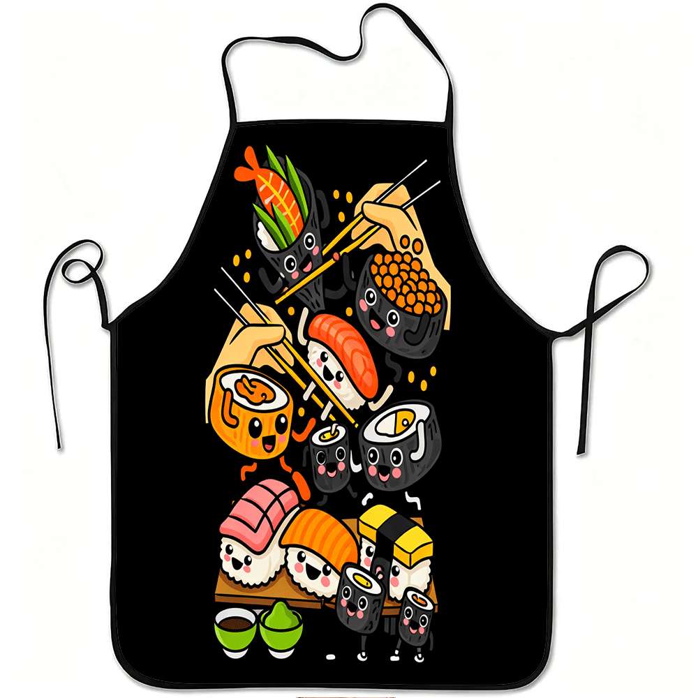 Home Cooking Japanese Food - Tablier de cuisine mignon motif sushi