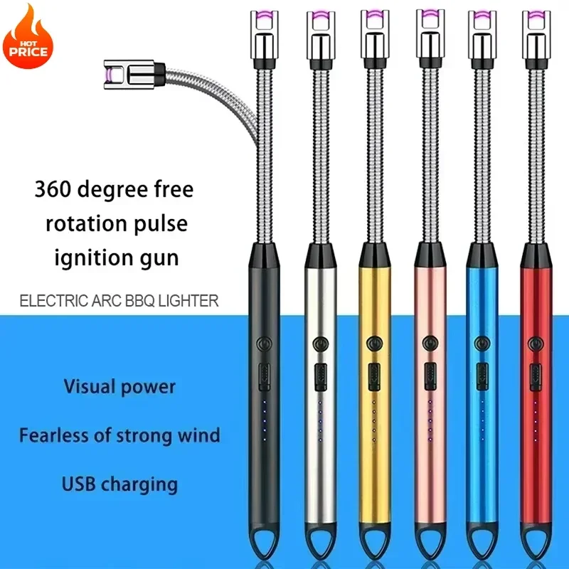 Home Cooking Gas Stove - 360 ° Briquet électronique Portable Rechargeable