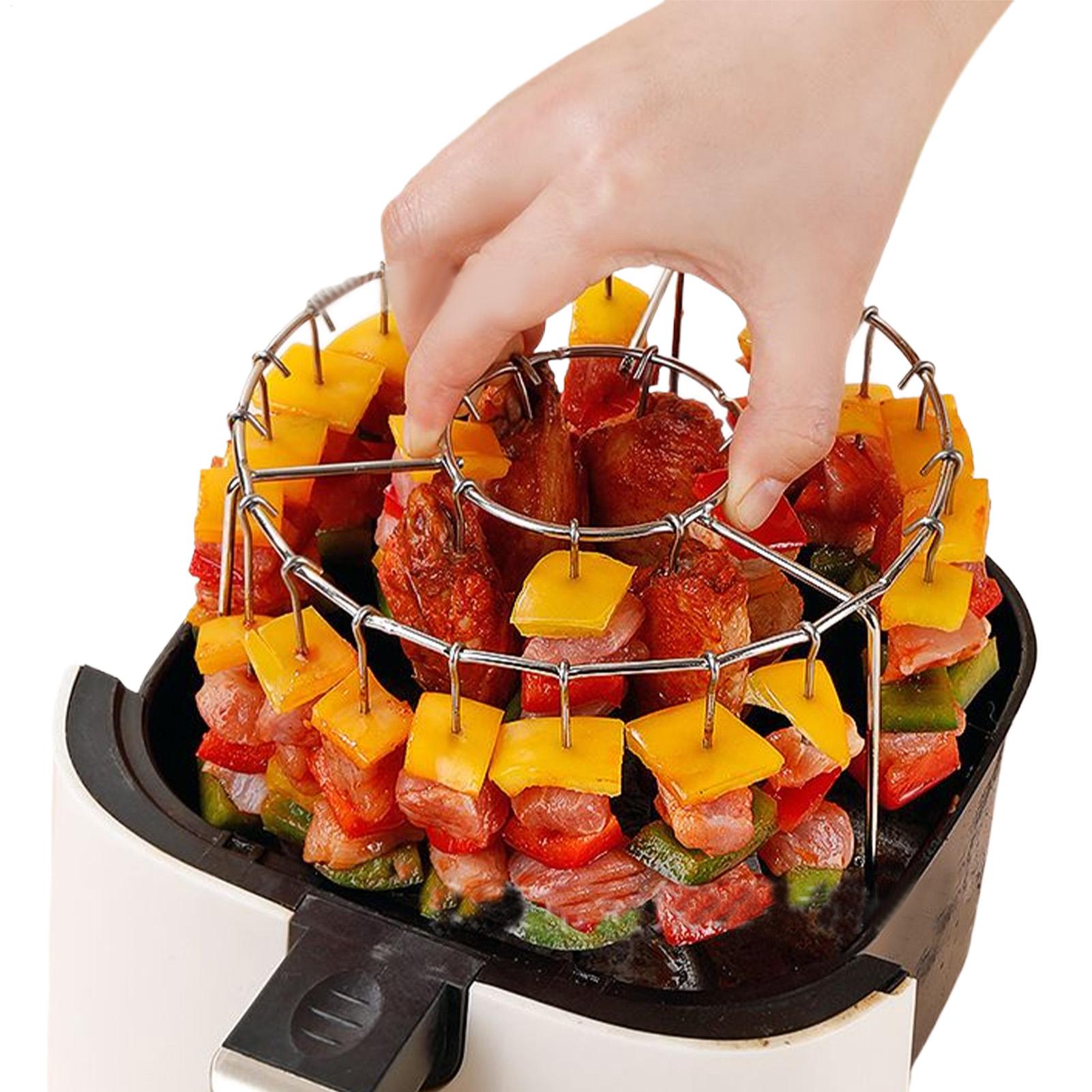 Home Cooking Meal - Support de brochettes pour friteuse à