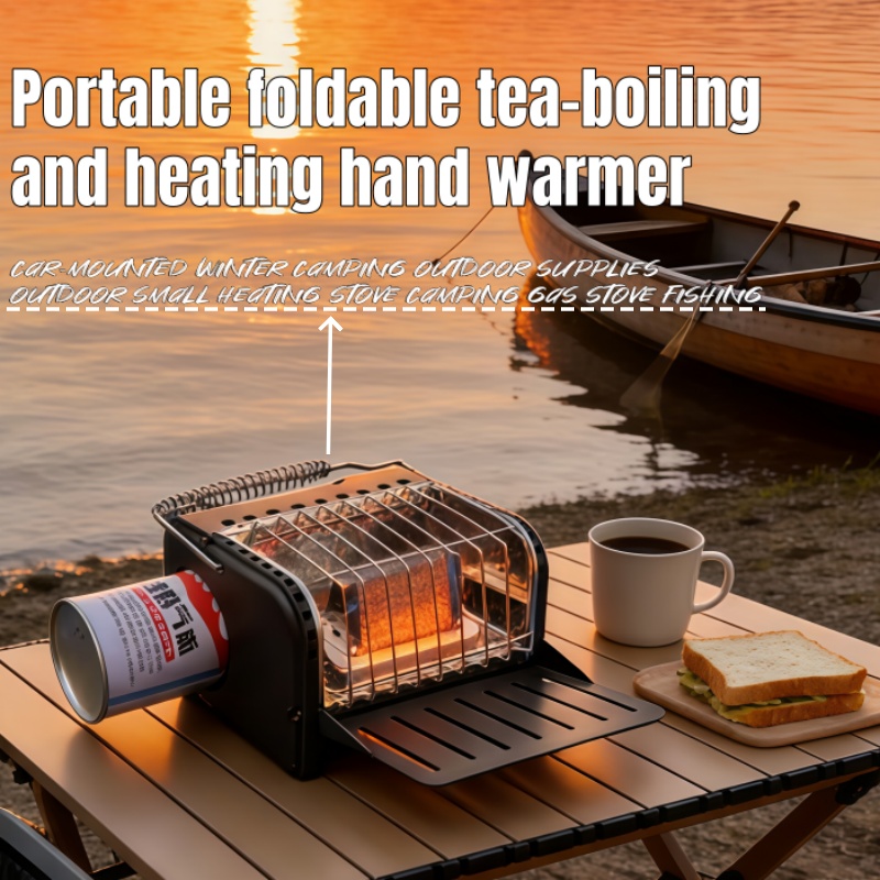 Home Cooking Gas Stove - Réchaud à gaz de camping 1200W,