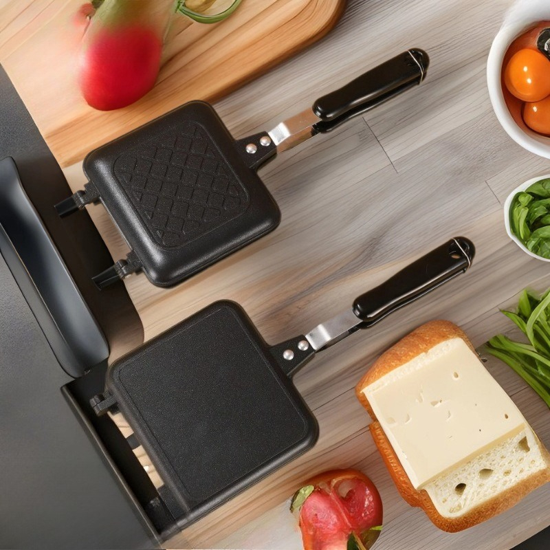 Home Cooking Egg Sandwich - Nouveau Machine à sandwichs antiadhésive, poêle