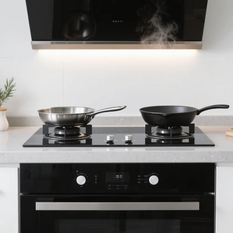 Home Cooking Gas Stove - Tapis de cuisinière à gaz à