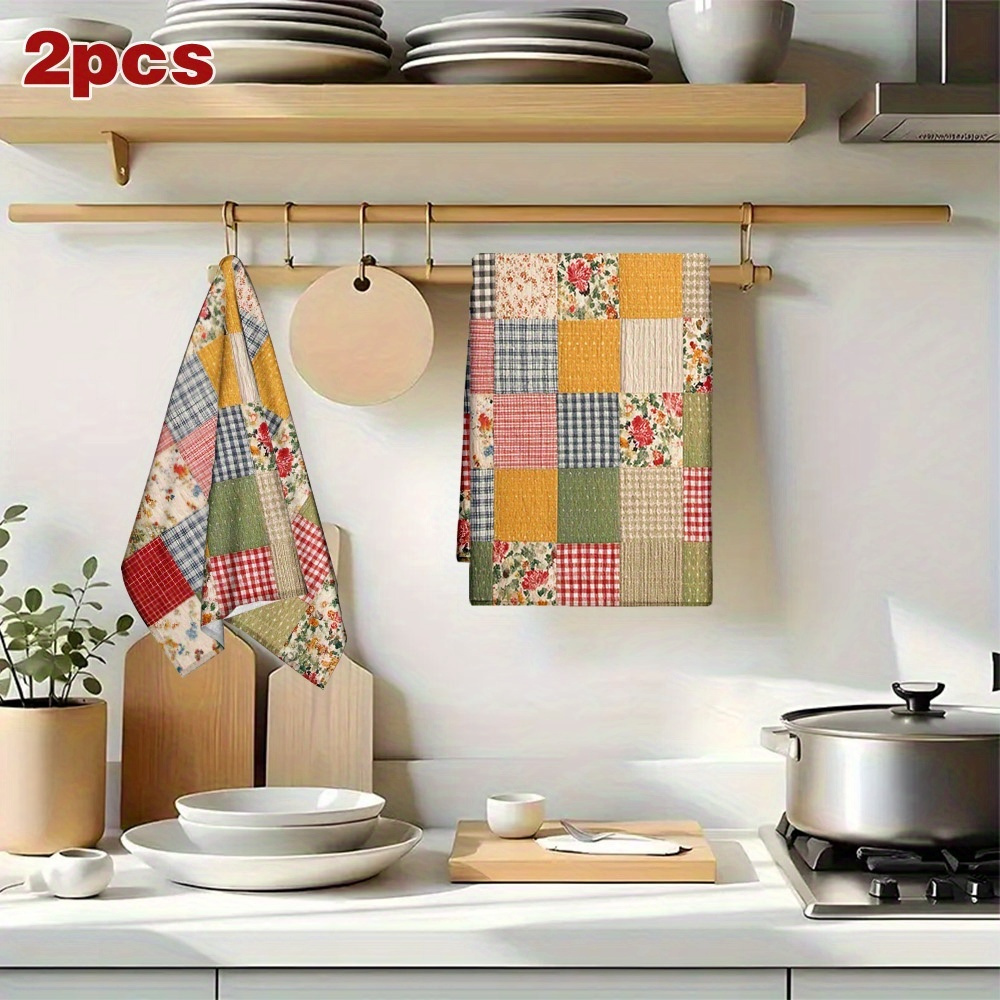 Lot de 2 serviettes de cuisine - Home Cooking Is The Best avis et prix