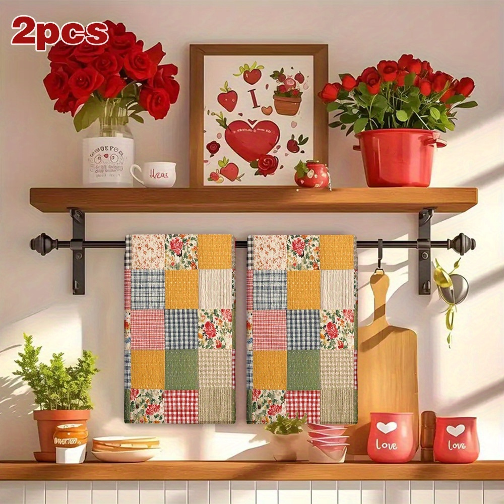 Lot de 2 serviettes de cuisine - Home Cooking Is The Best avis et prix