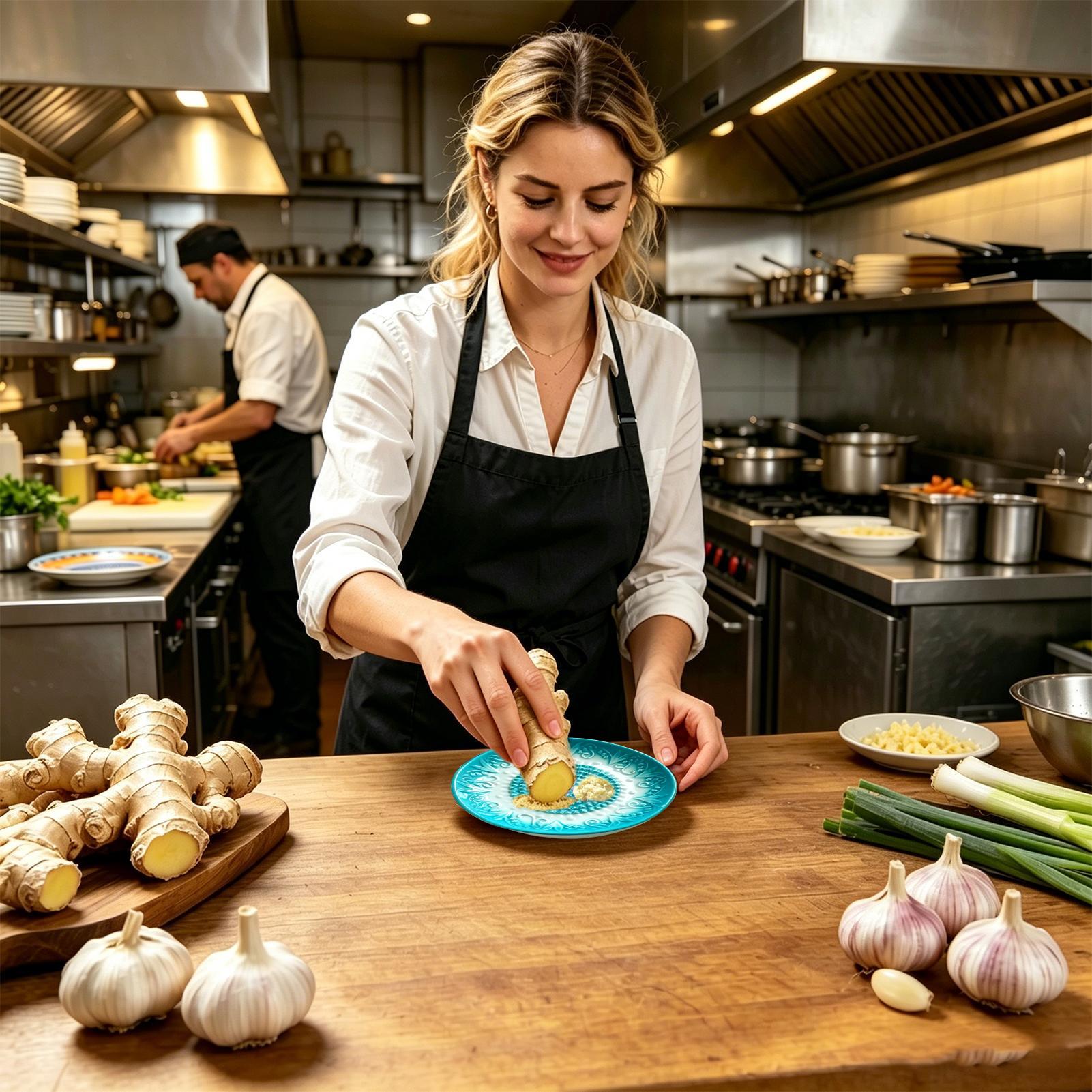 Râpe à ail en céramique gaufré - Home Cooking Meal avis et prix