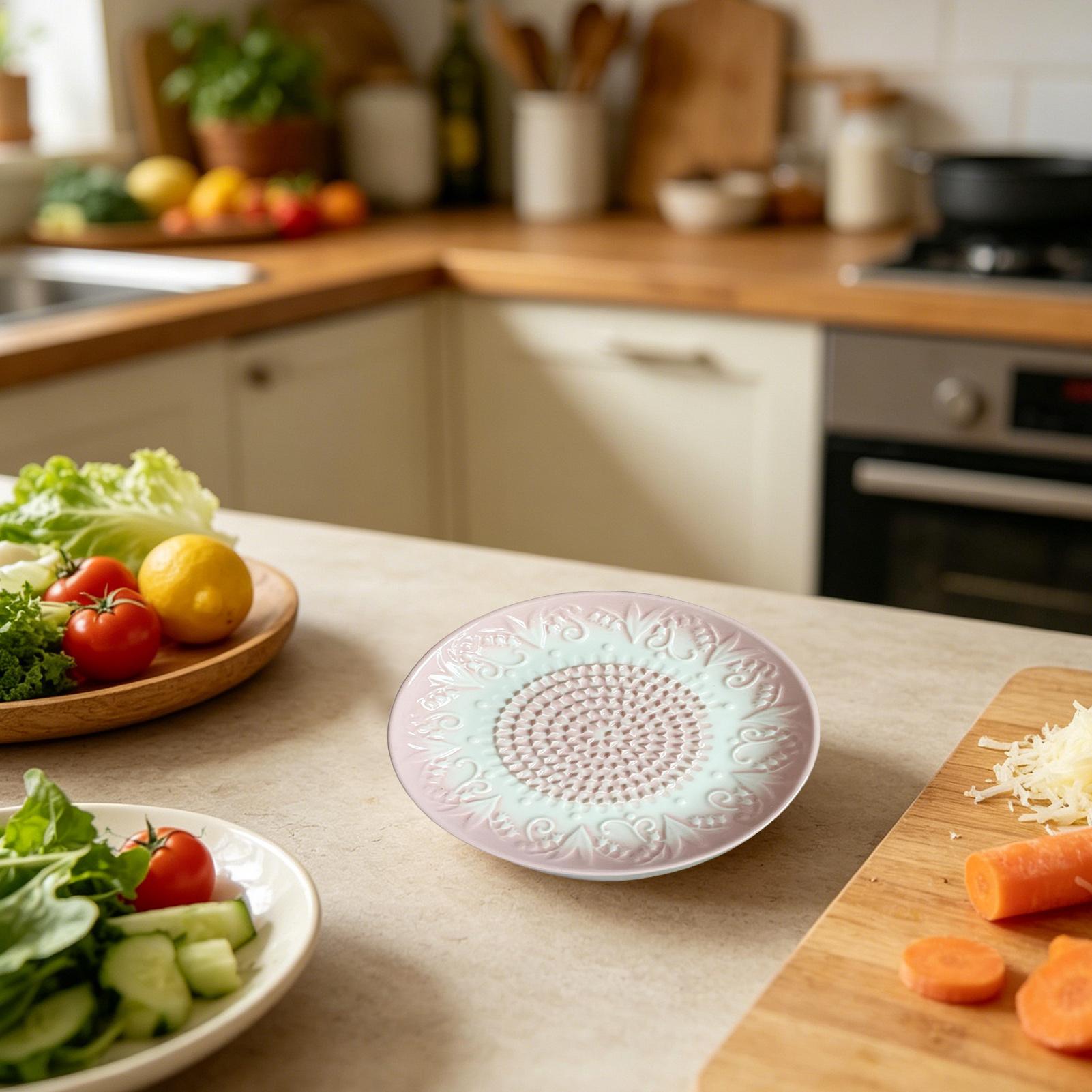 Râpe à ail en céramique gaufré - Home Cooking Meal avis et prix