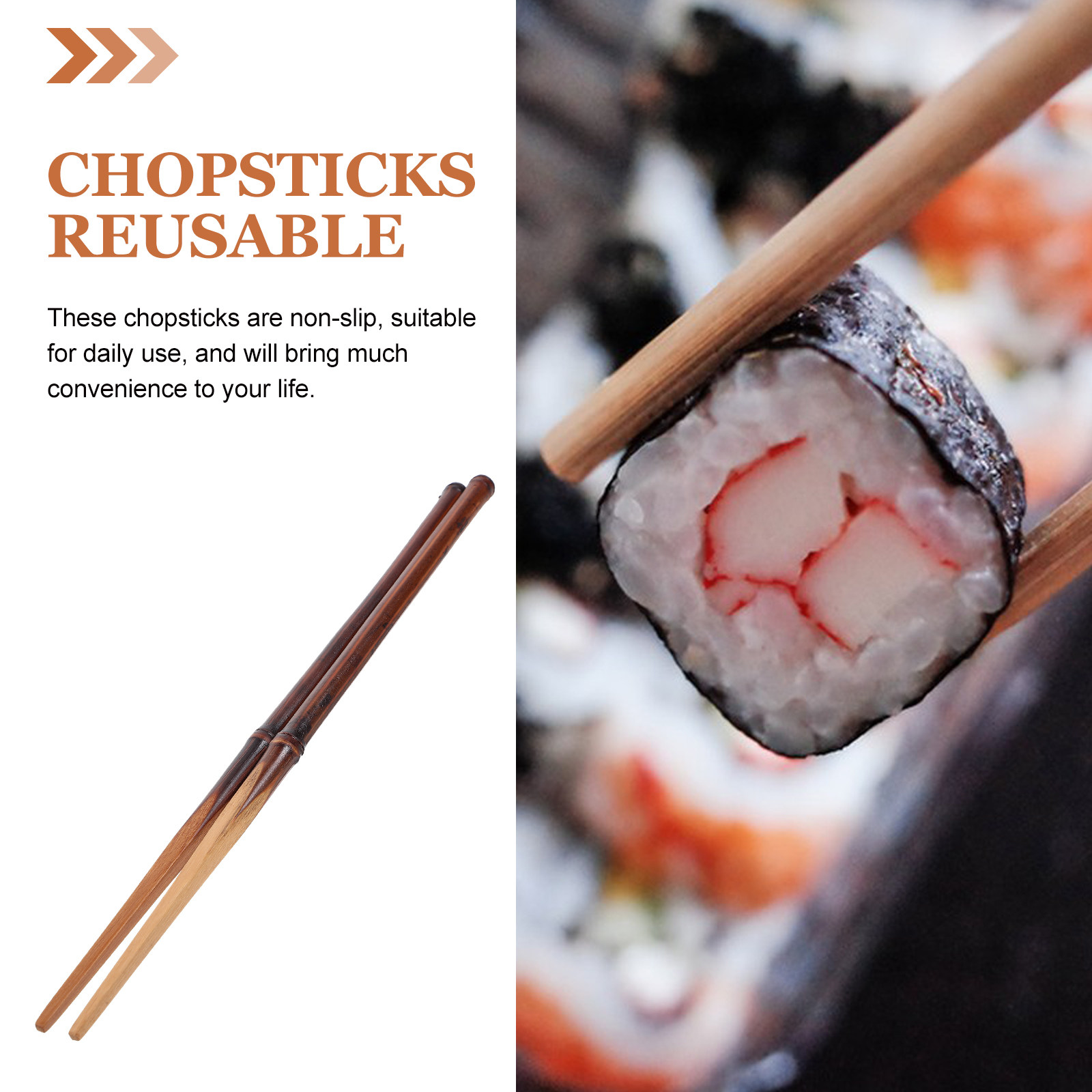 1 paire de baguettes antidérap - Home Cooking Japanese Food avis et prix