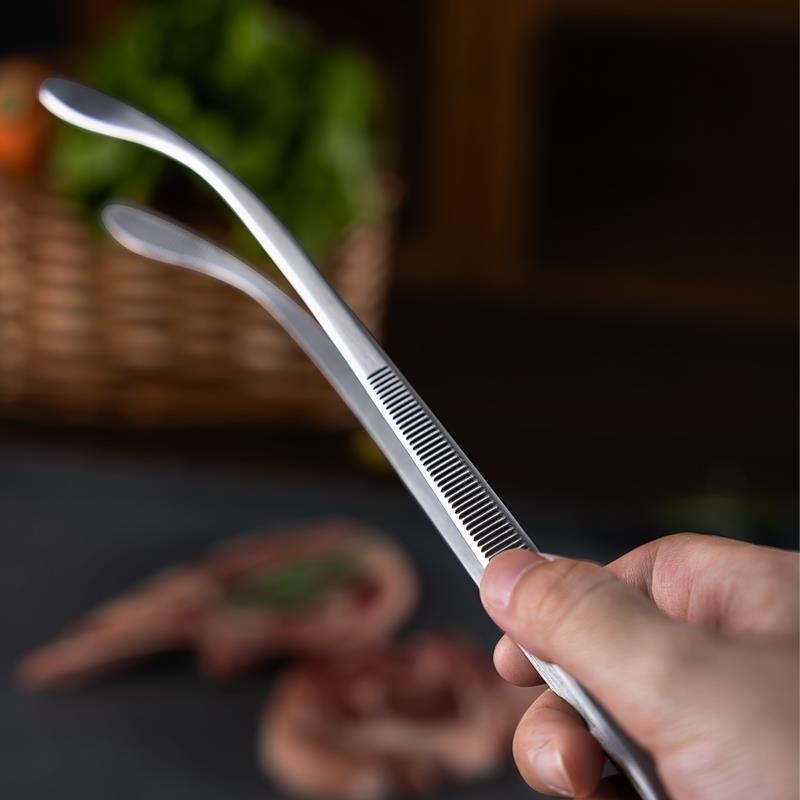 Pince de cuisine longue en aci - Home Cooking Steak avis et prix