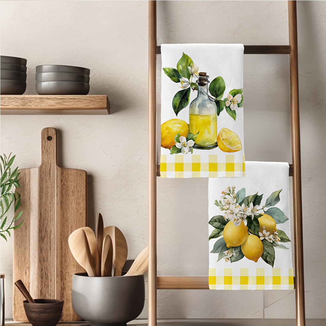 2 pièces, serviettes de cuisin - Home Cooking Is The Best avis et prix