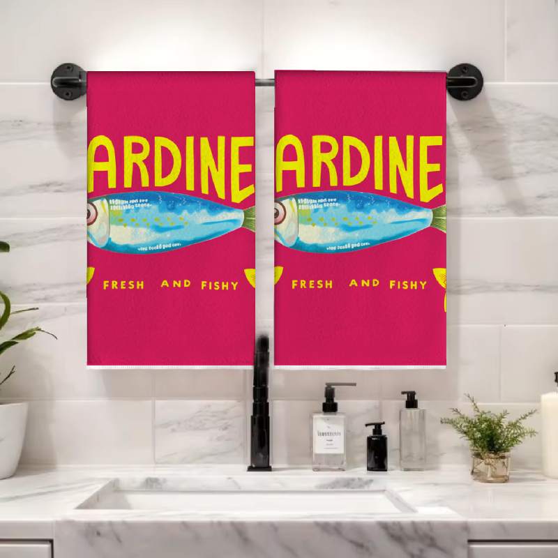Lot de 2 serviettes de cuisine - Home Cooking Is The Best avis et prix
