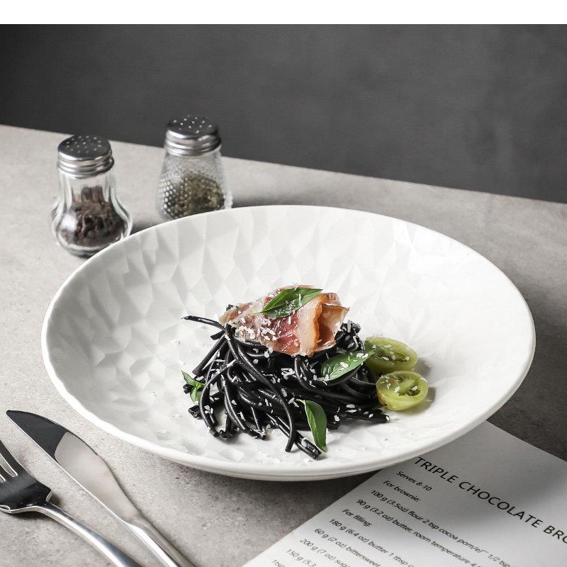 Assiettes Rondes Simples en Cé - Home Cooking Steak avis et prix