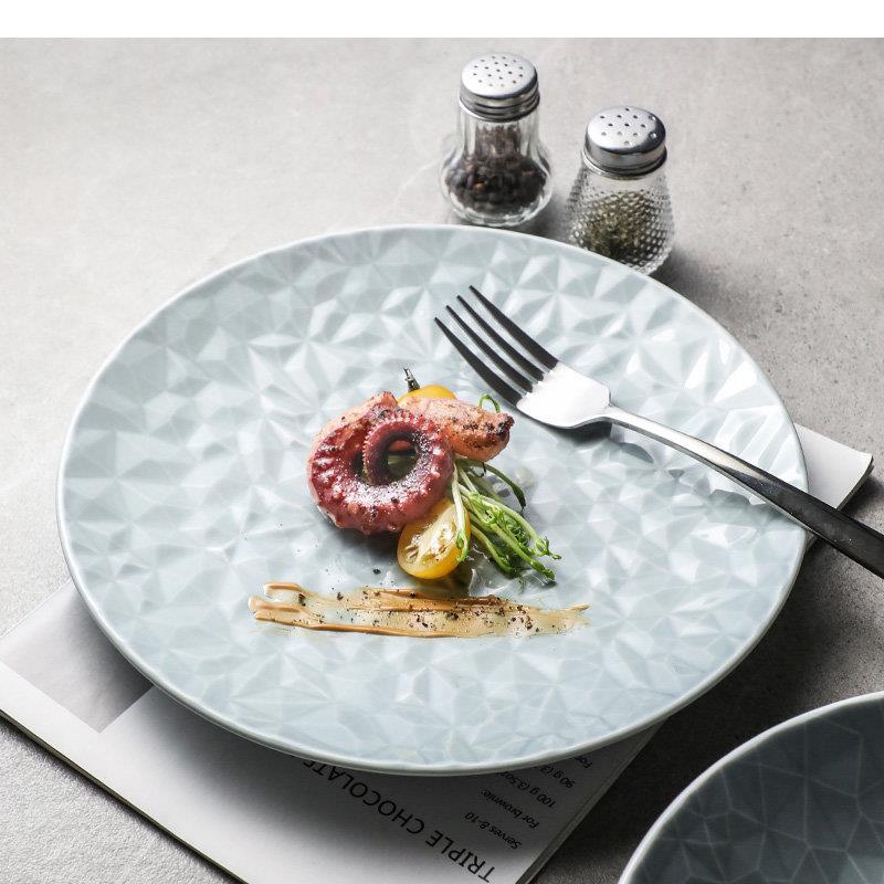 Assiettes Rondes Simples en Cé - Home Cooking Steak avis et prix