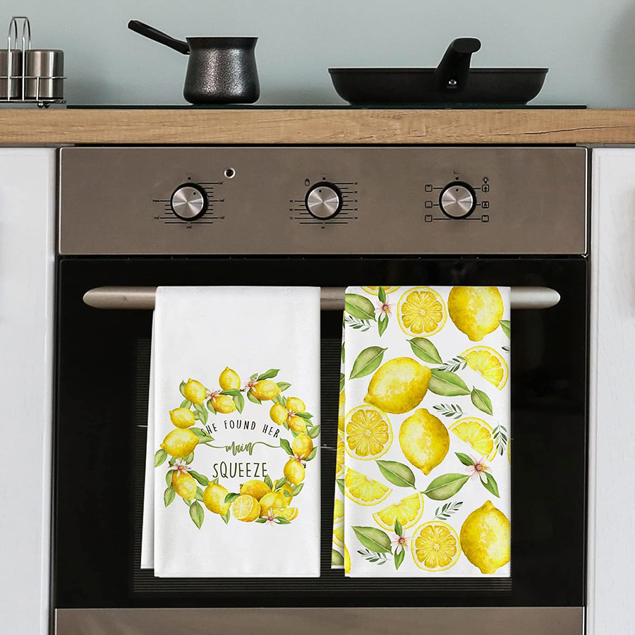 Lot de 2 serviettes de cuisine - Home Cooking Is The Best avis et prix