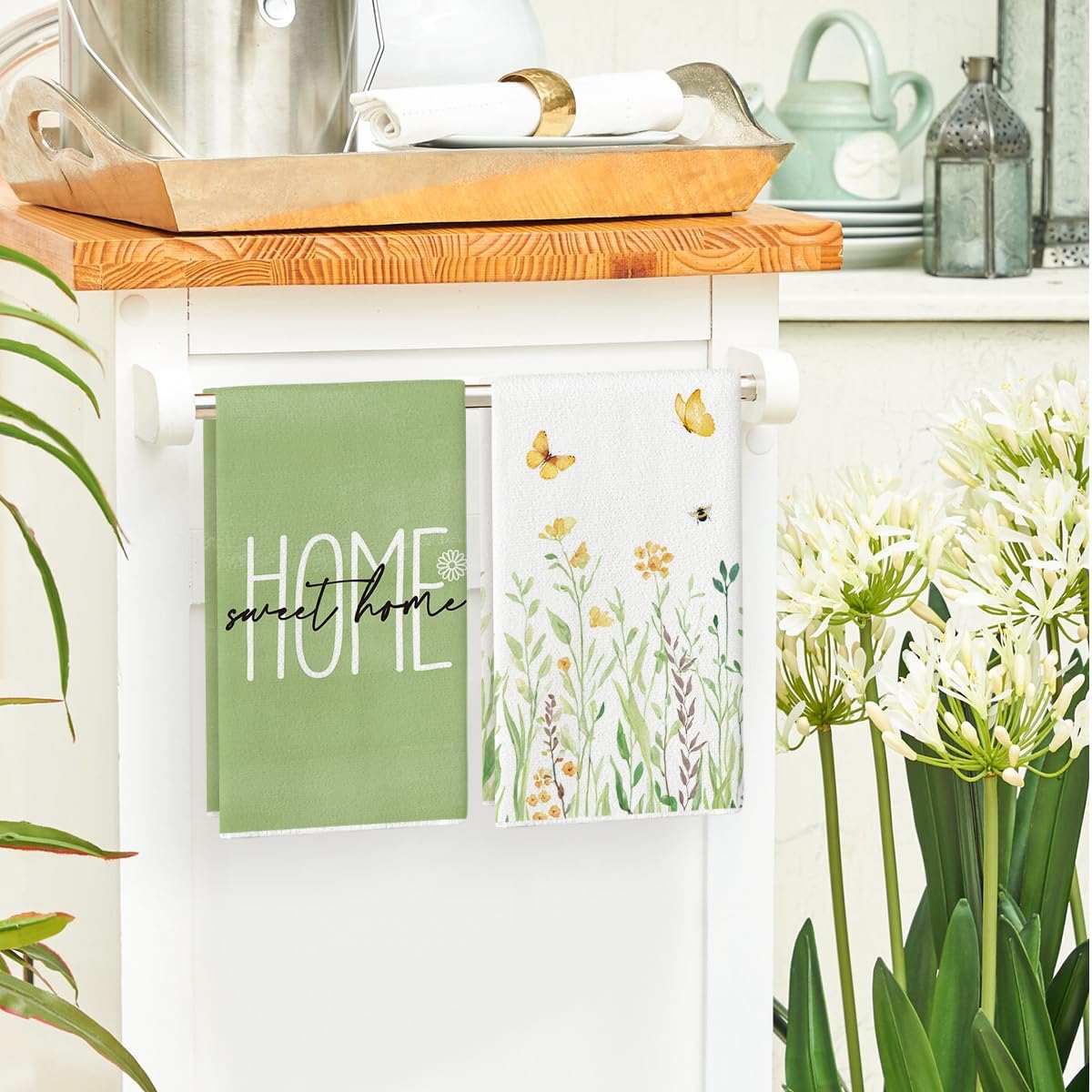 Lot de 4 torchons de cuisine à - Home Cooking Is The Best avis et prix