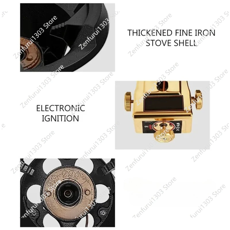 Cuisinière à gaz commerciale à - Home Cooking Gas Stove avis et prix
