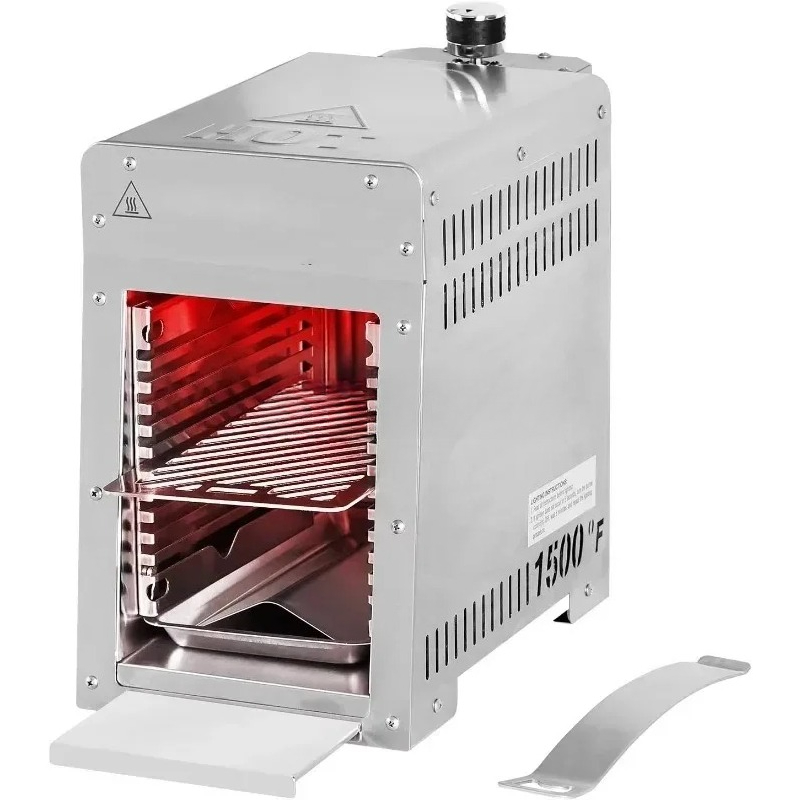 Barbecue portable en acier ino - Home Cooking Steak avis et prix