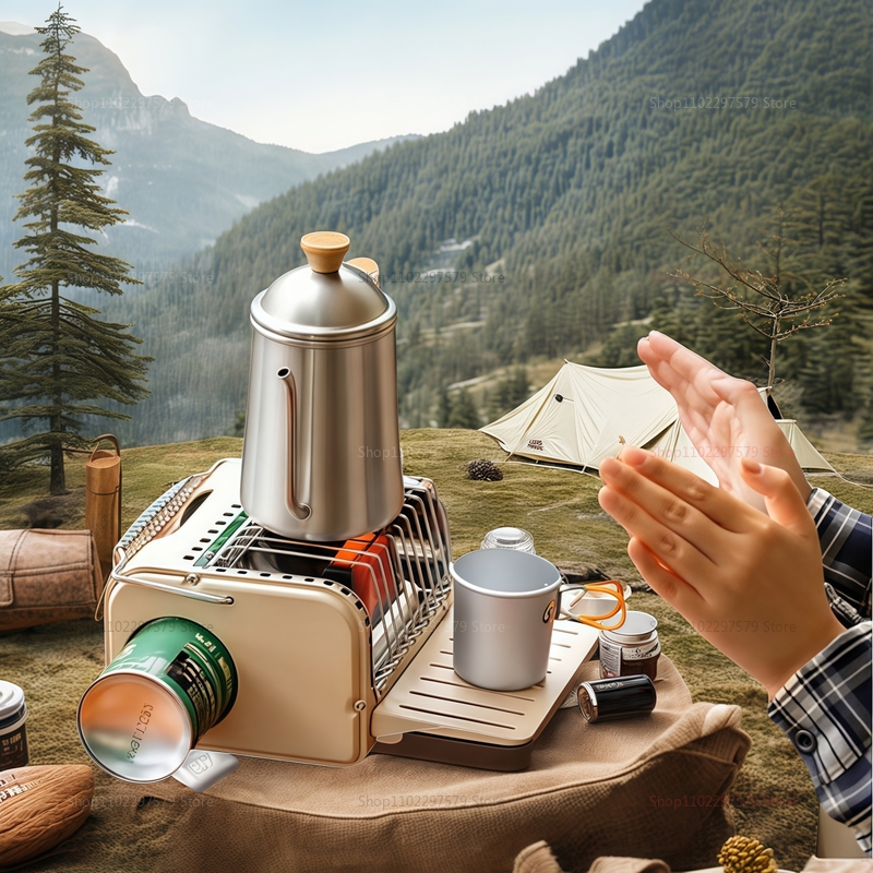 Réchaud à gaz de camping 1200W - Home Cooking Gas Stove avis et prix