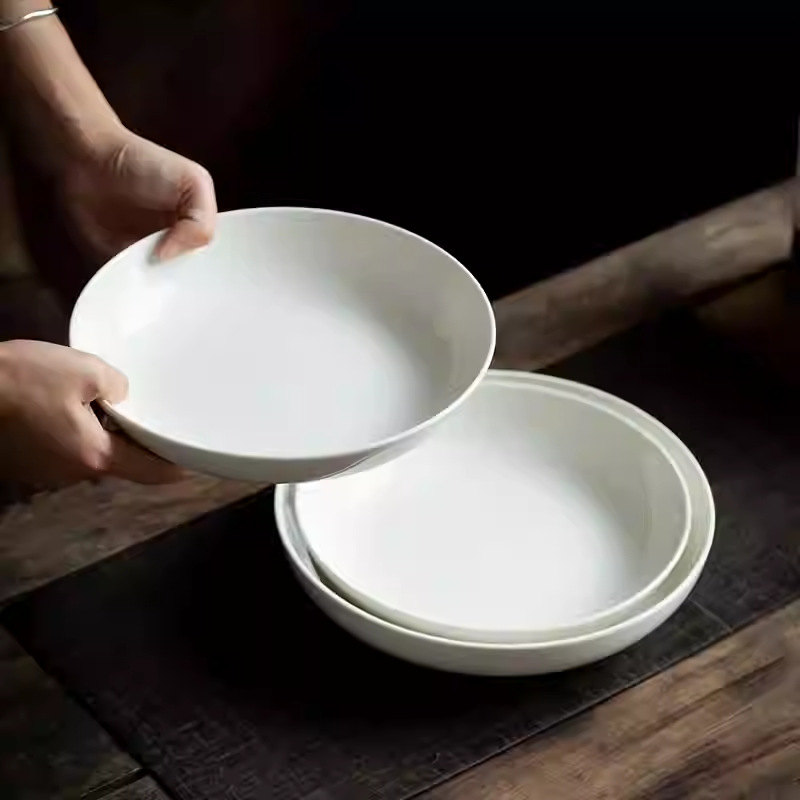 Assiette creuse en porcelaine  - Home Cooking Meal avis et prix