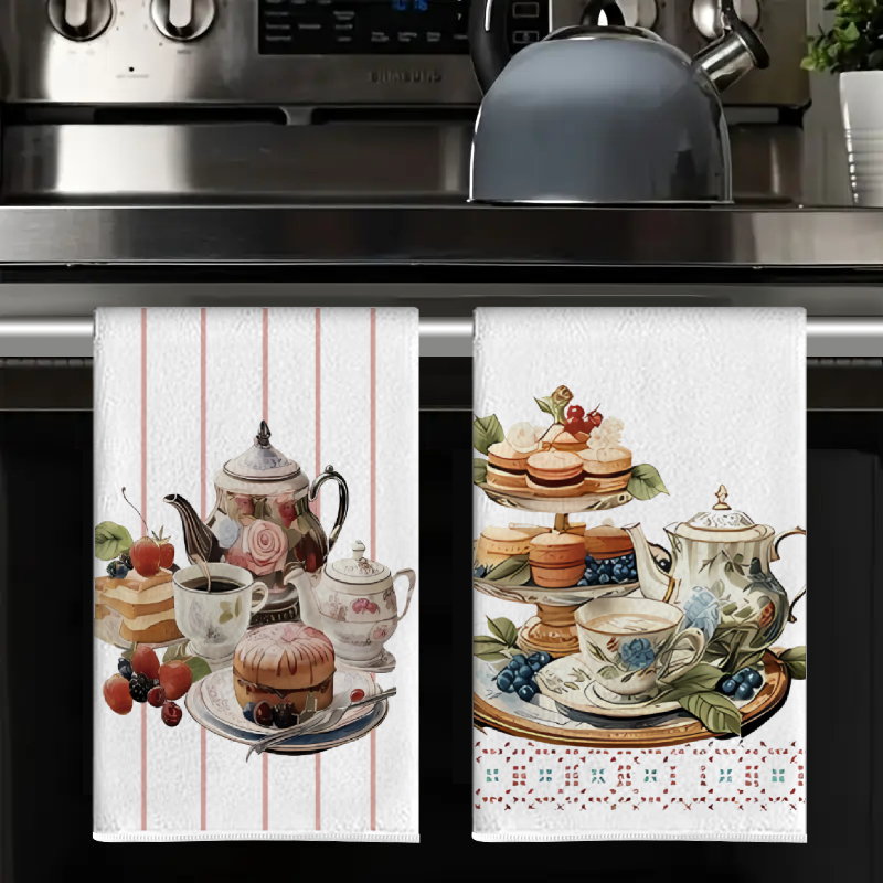 Lot de 2 torchons de cuisine p - Home Cooking Is The Best avis et prix