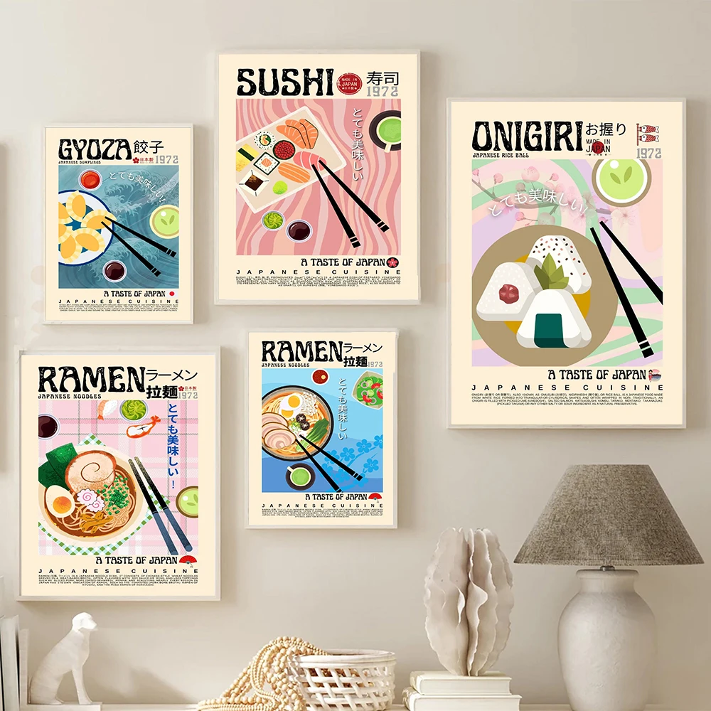 Affiche sur toile imprimée sty - Home Cooking Japanese Food avis et prix