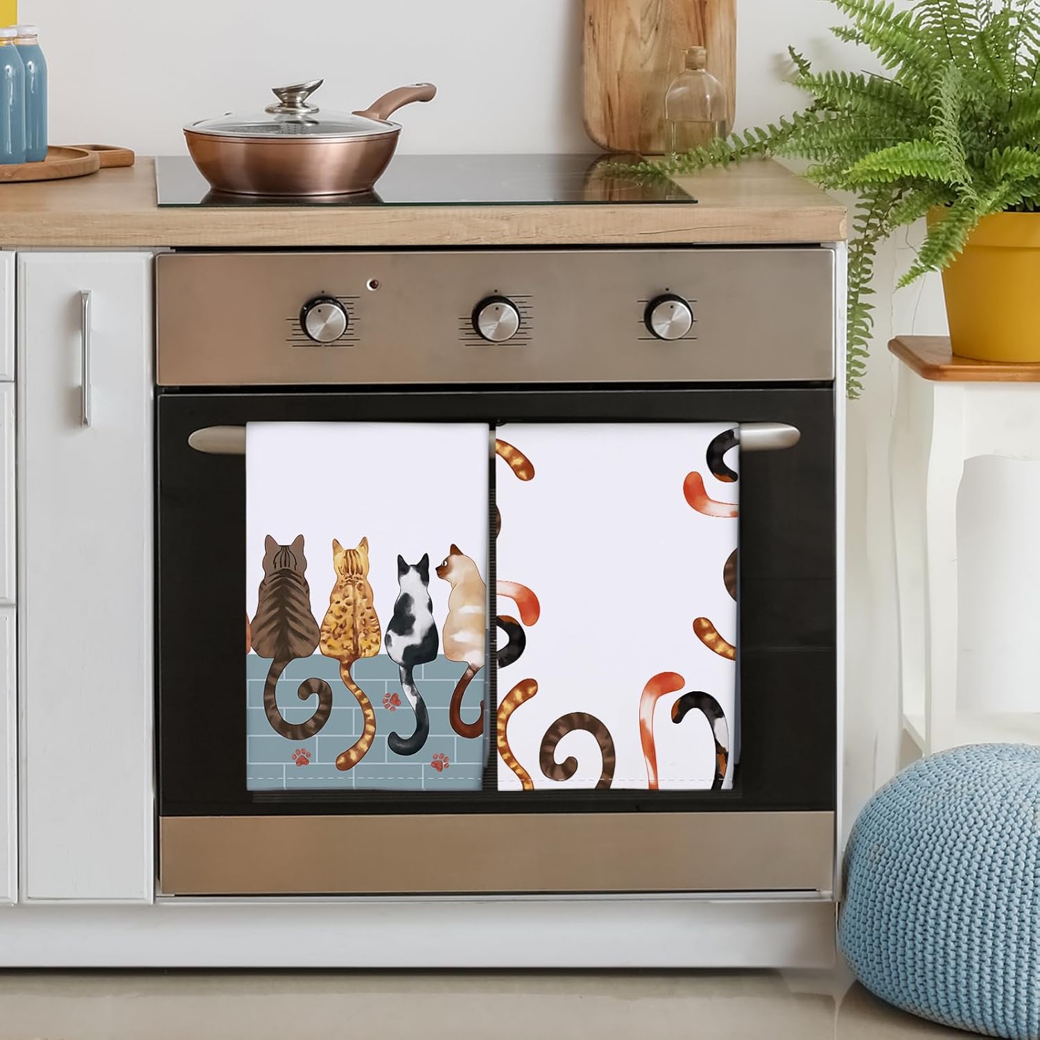 Lot de 4 torchons de cuisine à - Home Cooking Is The Best avis et prix